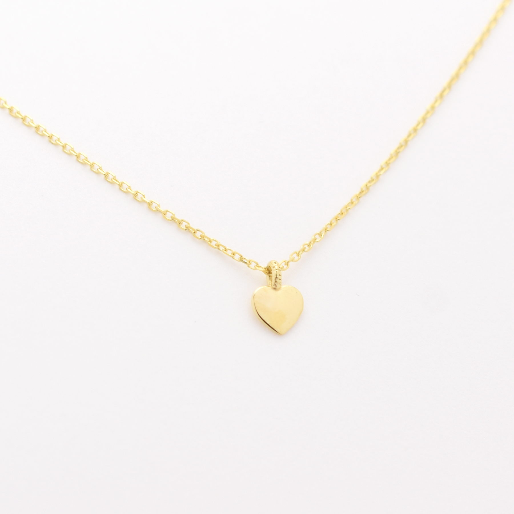 Gold Plated Loved Mini Heart Locket Necklace | Posh Totty Designs | Wolf &  Badger