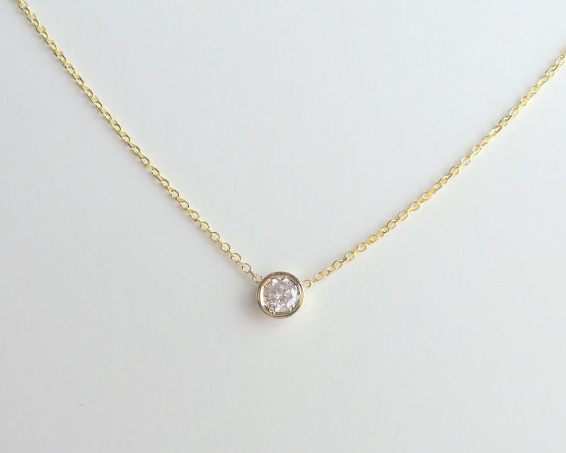 Lab Grown Diamond Pendant Necklace - SACET